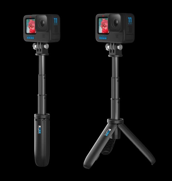 GoPro SHORTY - Skytegrep / minitripod / selfiepinne - for HERO+; HERO10; HERO11; HERO3; HERO3+; HERO4; HERO5; HERO6; HERO7; HERO8; HERO9; MAX