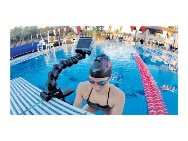 GoPro Jaws - Clampod - for Fusion; HD HERO; HD HERO2; HERO3; HERO3+; HERO4; HERO4 Session; HERO6; HERO7