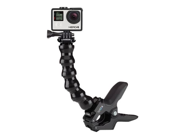 GoPro Jaws - Clampod - for Fusion; HD HERO; HD HERO2; HERO3; HERO3+; HERO4; HERO4 Session; HERO6; HERO7