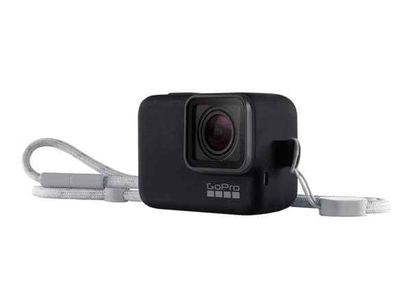 GoPro - Beskyttelsesmuffe for handlingskamera - nylon, silikon - svart - for HERO8 Black