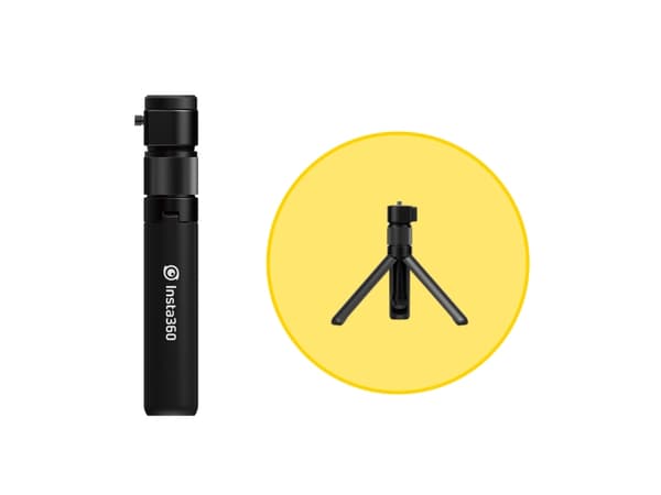 Insta360 Bullet Time - Multifunctional Bundle - støttesystem - opptaksgrep / minifotostativ - for Insta360 One X