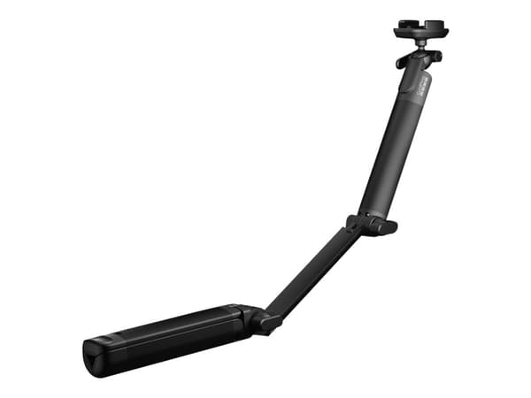 GoPro 3-Way 2.0 - Skytegrep / minitripod / selfiepinne - for HERO Session; HERO4; HERO4 Session; HERO5; HERO5 Session; HERO6; HERO7; HERO8; HERO9; MA