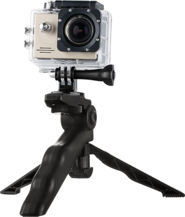 Hurtel Mini stativholder for GoPro SJCAM sportskameraer, universal sort