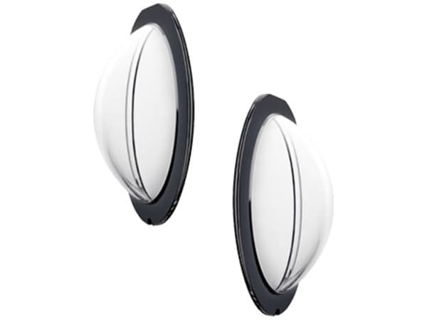 Insta360 X3 Sticky Lens Guards, Kameran linssisuojus, 15 g, Musta, Läpinäkyvä