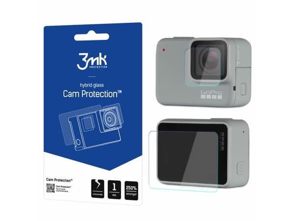 3MK GoPro HERO 7 White/Silver - 3mk Cam Protection