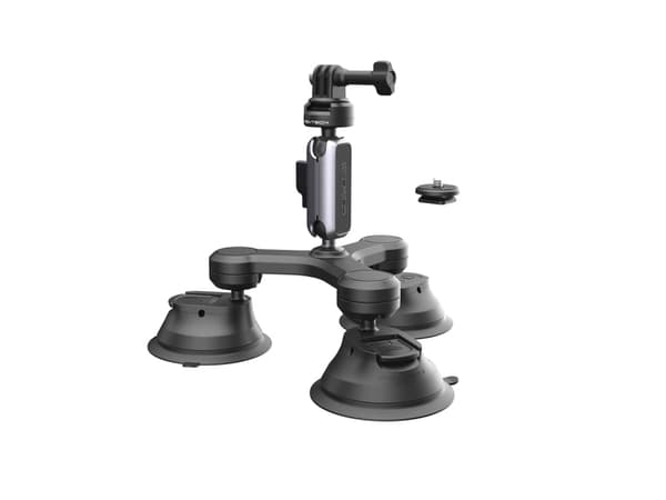 PGYTECH CapLock - Stödsystem - sugfäste - tre armar - ytmonterbar