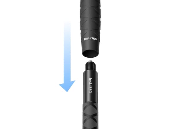 Insta360 CINSBAVY, Grip, 53 g, Black