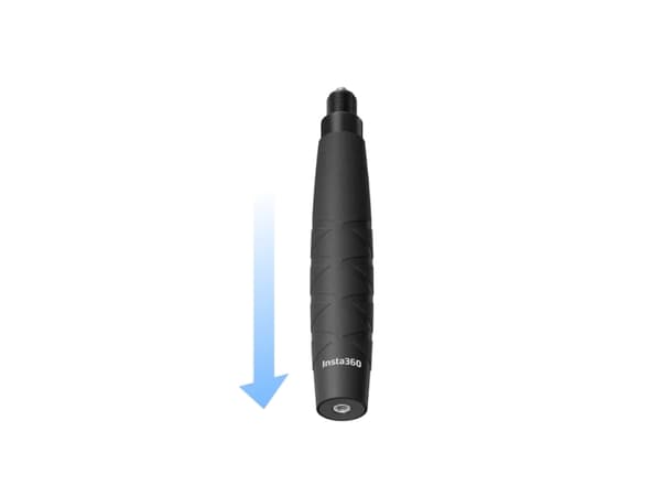 Insta360 CINSBAVY, Grip, 53 g, Black