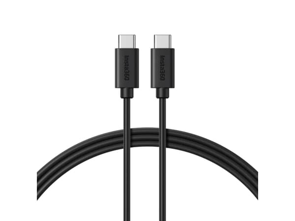 Insta360 - USB-kabel - 24 pin USB-C (hane) till 24 pin USB-C (hane) - USB 3.0 - 50 cm - snabbladdning, ladda och synka