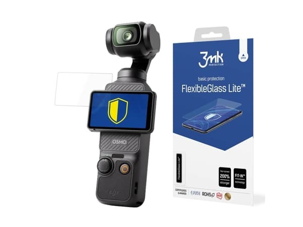 3MK FlexibleGlass Lite, 1 styck, Osmo Pocket 3