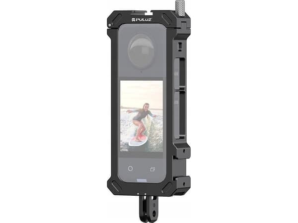 Metallbeskyttelsesbur PULUZ med stativadapter Insta360 X4