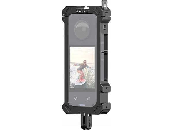 Metallbeskyttelsesbur PULUZ med stativadapter Insta360 X4