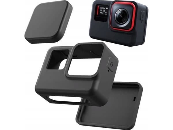 Silikonikotelo, jossa on linssinsuojus TELESIN Insta360 Ace Pro -kameralle