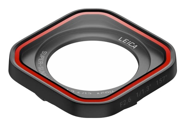 Insta360 Ace Pro 2 Lens Guard, Kameralinsskydd, 7,1 g, Svart, Röd, Transparent