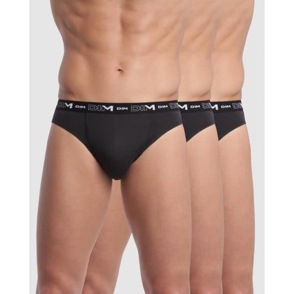 DIM Lot of 3 Cotton Strech Briefs Man
