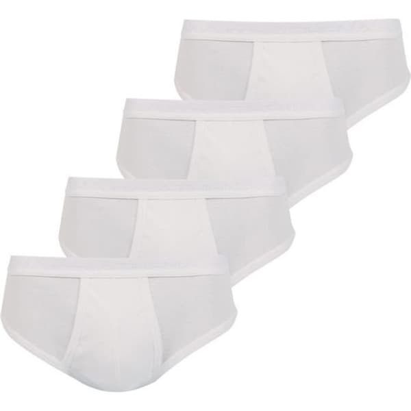 Höga Hips - ATHENA - 4-pack - Ekologisk Bomull - Öppna - Oeko-Tex Märkning