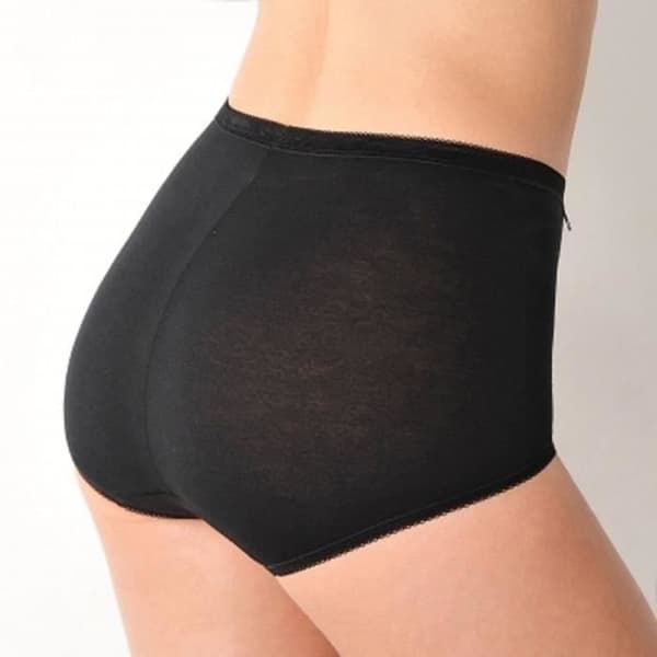 BRIEFS varumärke SLOGGI BASIC + MAXI (3 BRIEFS + 1 GRATIS) färg SVART