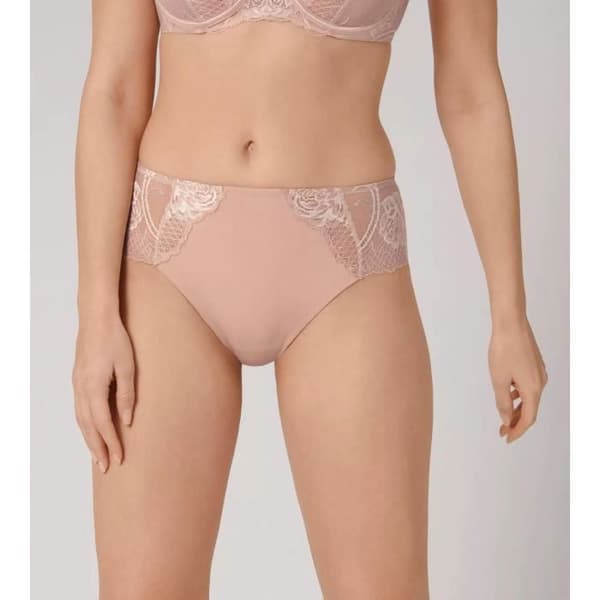 Triumph Wild Peony Florale Maxi underbyxor för kvinnor - rosa pärla - 42