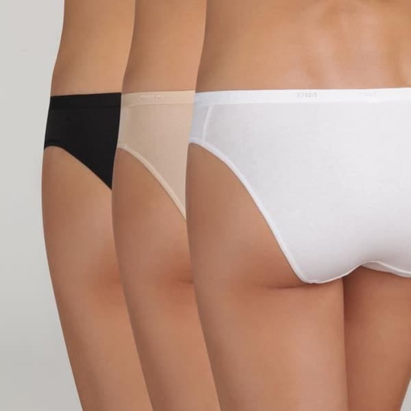 DIM Brief Les Pockets Ecodim X3 Vit/Skin/Svart