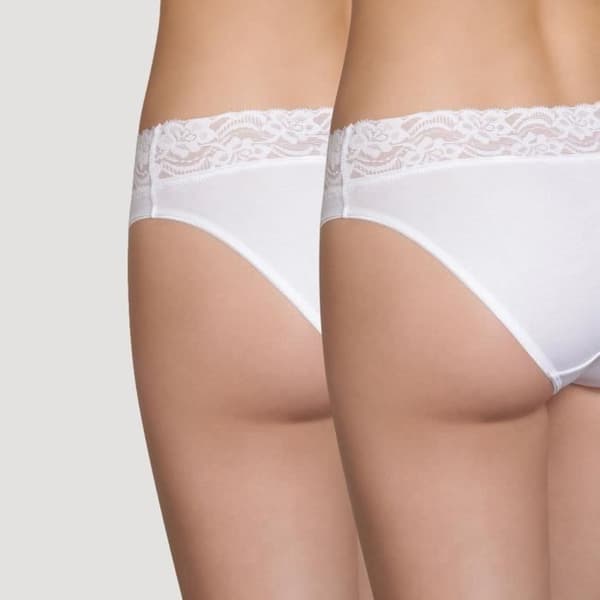 DIM Midi Cotton Shorts Plus Feminin x2 Vit