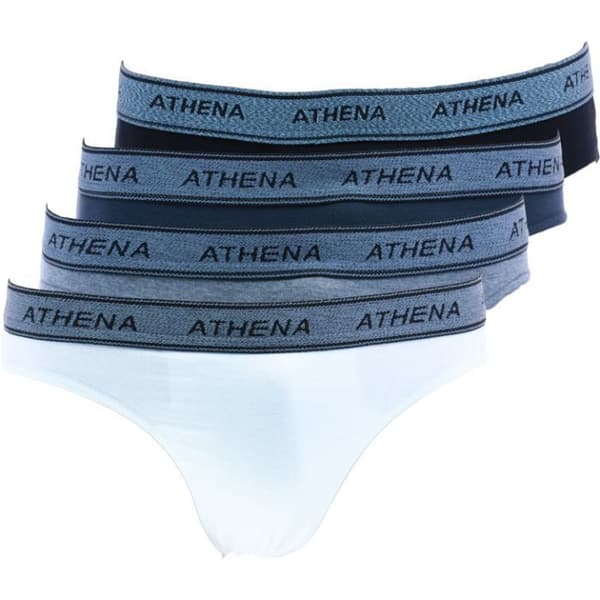 ATHENA Paket med 4 kalsonger Eco Pack Grå HERR