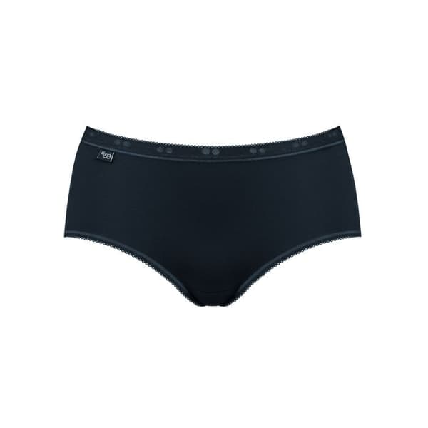 SLIP - SLOGGI - BASIC + MIDI - 95% COTTON - 5% ELASTAN - FÖRPACKNING AV 4