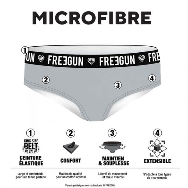 Freegun Culottes Surprise mikrofiber Set med 5 Flickor
