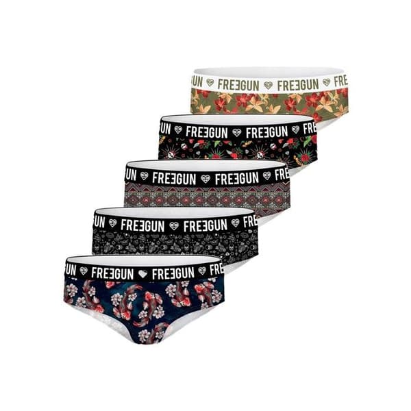 Freegun Culottes Surprise mikrofiber Set med 5 Flickor