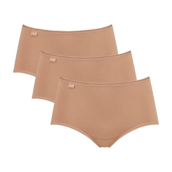 Sloggi Damshorts - Enfärgad, 3-pack