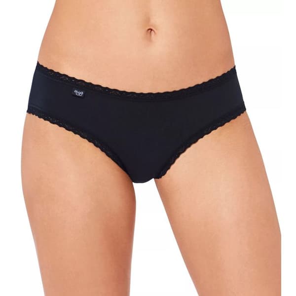 Culotte i bomull för kvinnor Sloggi 24/7 Lace Hipster (x3)