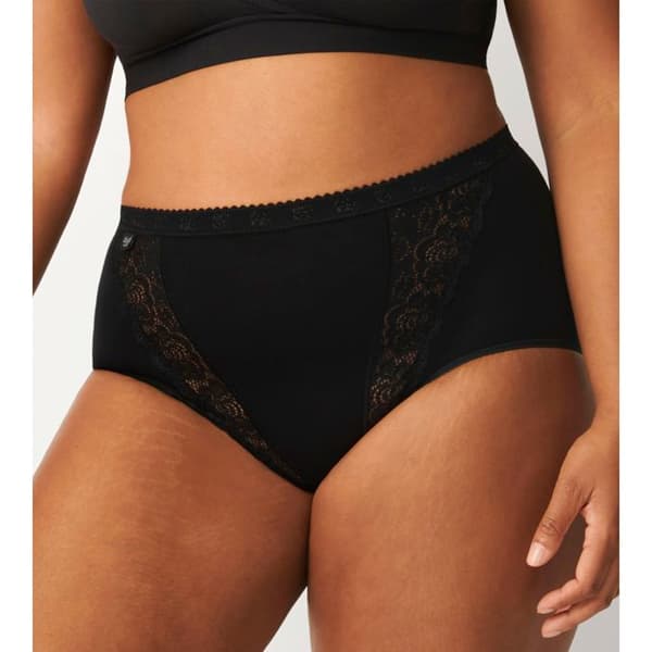 Culotte dam - Sloggi - Chic Maxi - 4-pack - Mjukhet - Elastisk spets - Optimal komfort