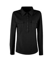 Röhnisch Golf Ace Poloshirt CSA Black