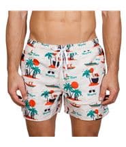 Frank Dandy Breeze Long Magaluf Swimshorts Pattern-2