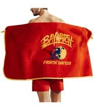 Frank Dandy Baywatch Beach Towel Red