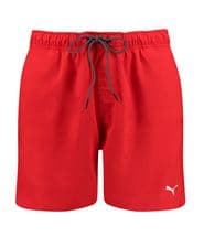 Puma Core Enjoy Swim Shorts Red