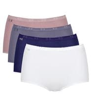 Sloggi 4-pack Basic Plus Maxi Color Pink/Lilac