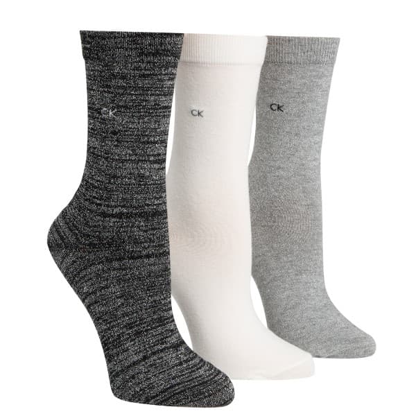 Calvin Klein Strumpor 3-pack Holiday Sparkle Crew Gift Box