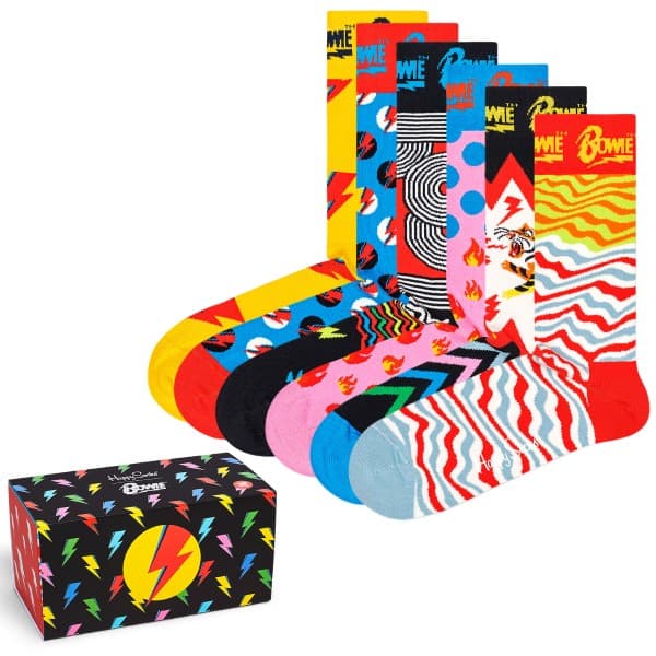 Happy socks Strumpor 6-pack David Bowie Big Gift Box