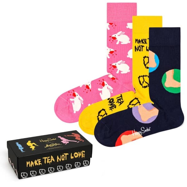 Happy socks Strumpor 3-pack Monty Python Gift Box