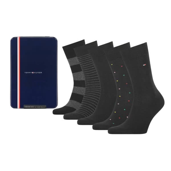 Tommy Hilfiger Strumpor 5-pack Men Large Sock Gift Box