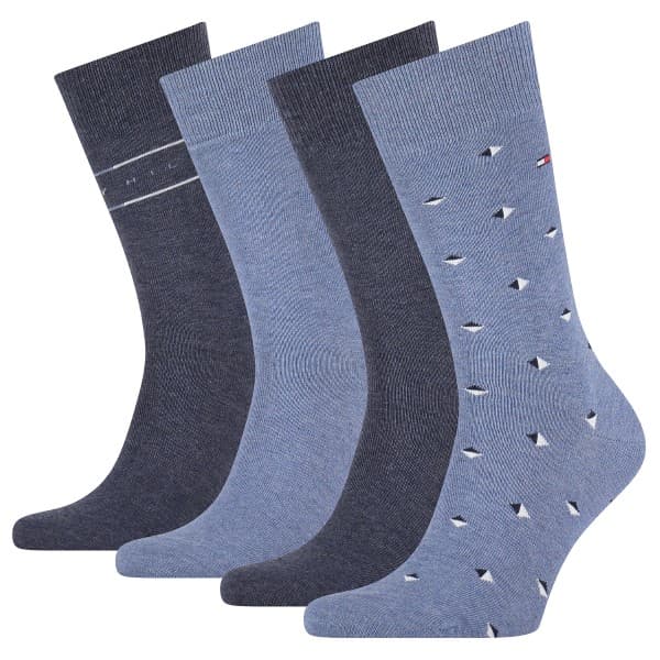 Tommy Hilfiger Strumpor 4-pack Men Classic Socks Tin Giftbox