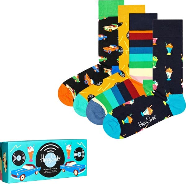Happy socks Strumpor 4-pack At The Diner Socks Gift Box