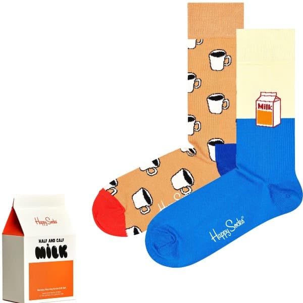 Happy socks Strumpor 2-pack Monday Morning Socks Gift Box