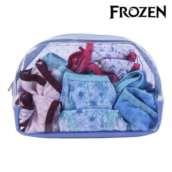 Pack of Girls Knickers Frozen Multicolour (5 uds)