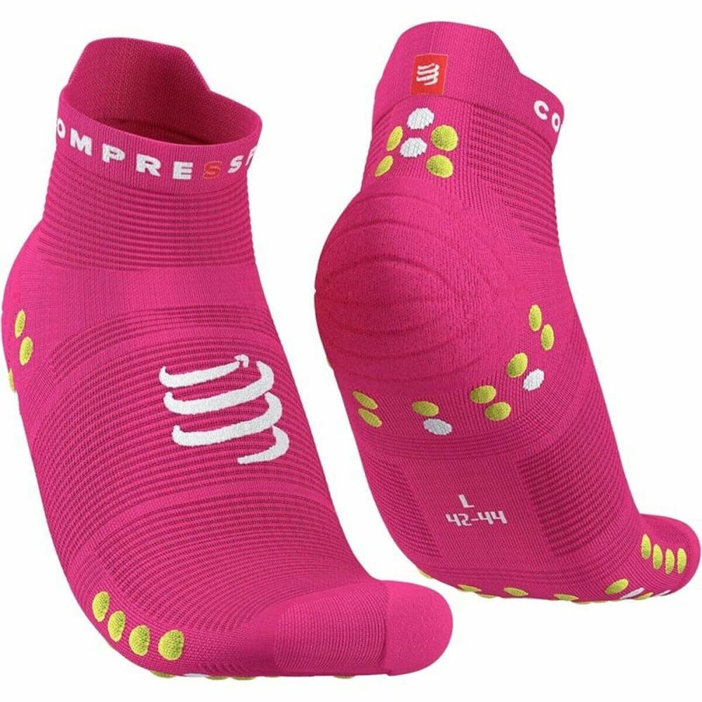 Sportstrumpor Compressport Pro Racing Fuchsia - 45-48