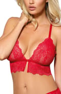 Miniatyrbillede 1 af 4: Roza Zuza Red Half Corset