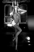 Miniatyrbillede 2 af 2: Ballerina 560 Black/Emerald Hold Ups