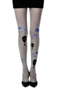 Miniatyrbillede 3 af 3: Zohara "Hot Air Balloon" Grey Print Tights