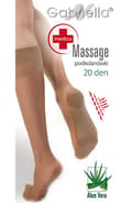 Miniatyrbild 1 av 2: Gabriella Medica Massage 20 Knee Highs Beige
