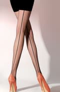 Miniatyrbillede 1 af 3: Gabriella Kabaretta Collant 155-236 Tights Black